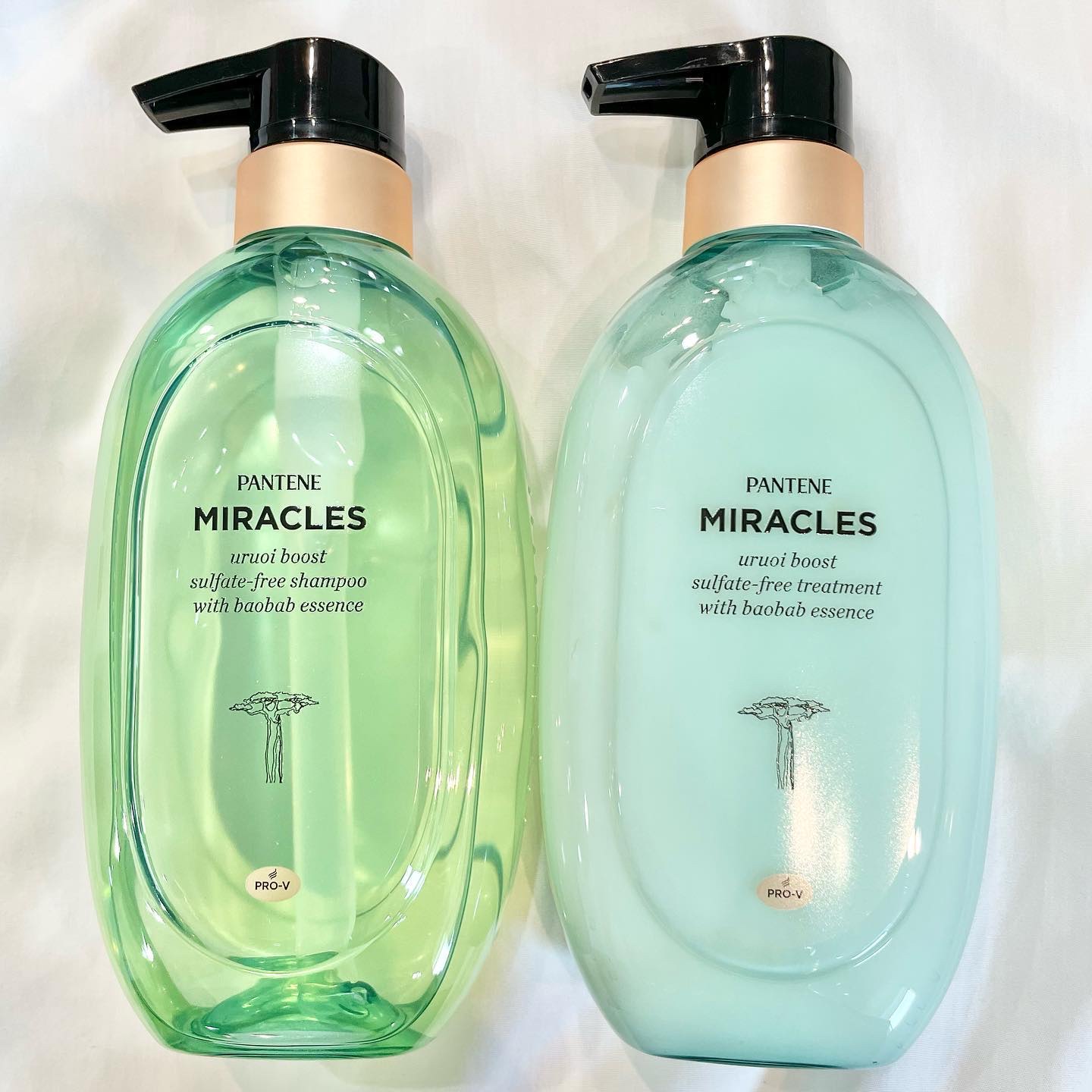 ミラクルズ うるおいブースト シャンプー/トリートメント/パンテーン/市販シャンプーを使ったクチコミ（1枚目）