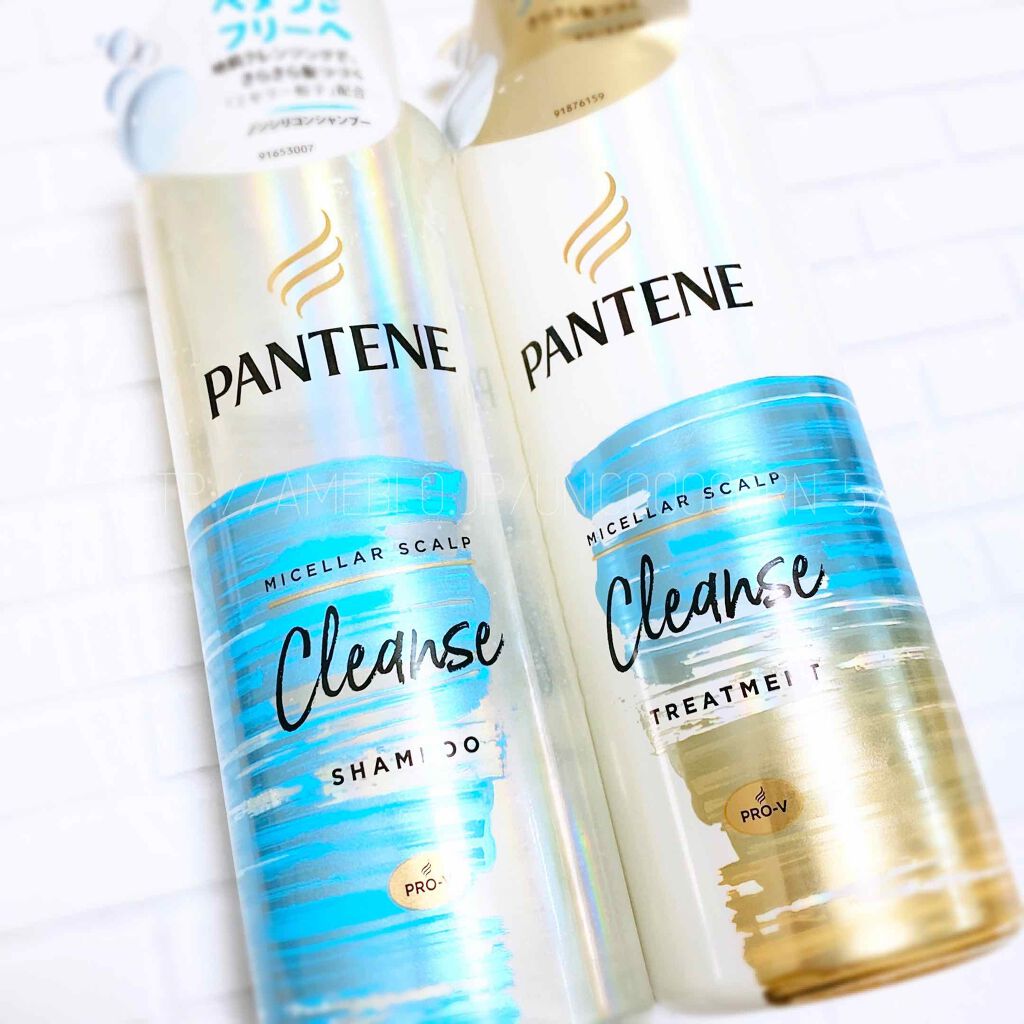 ミセラー スカルプクレンズシャンプー/トリートメント/パンテーン/市販シャンプーを使ったクチコミ(1枚目)