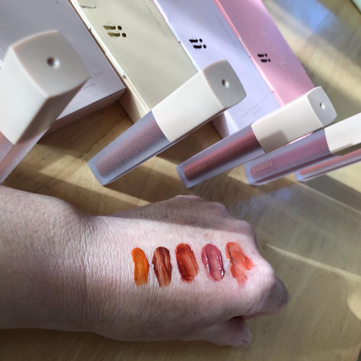 Melty flower lip tint/haomii/口紅を使ったクチコミ（3枚目）