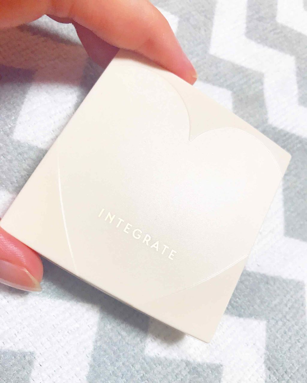 スーパーキープパウダー/インテグレート/プレストパウダーを使ったクチコミ（1枚目）