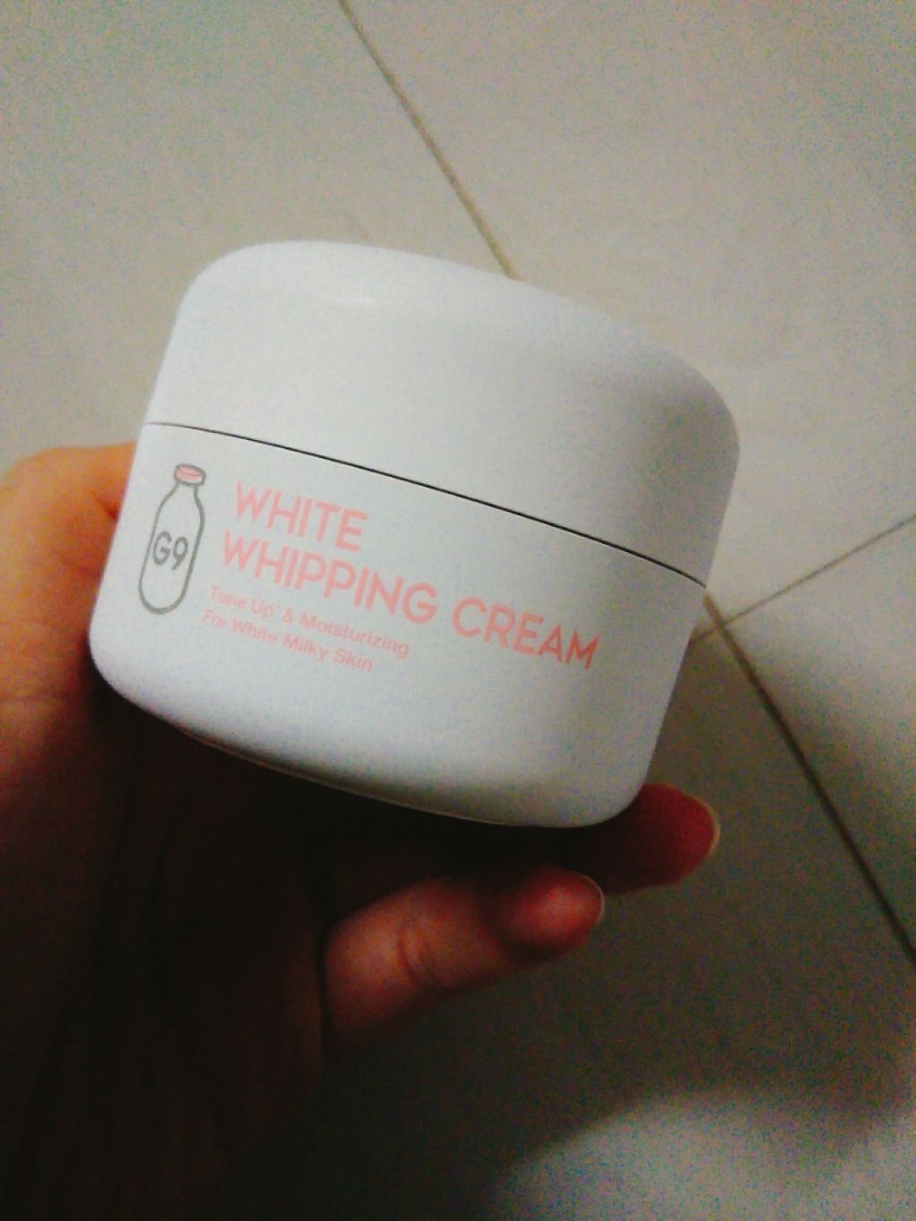WHITE WHIPPING CREAM(ウユクリーム)/G9SKIN/化粧下地を使ったクチコミ(2枚目)