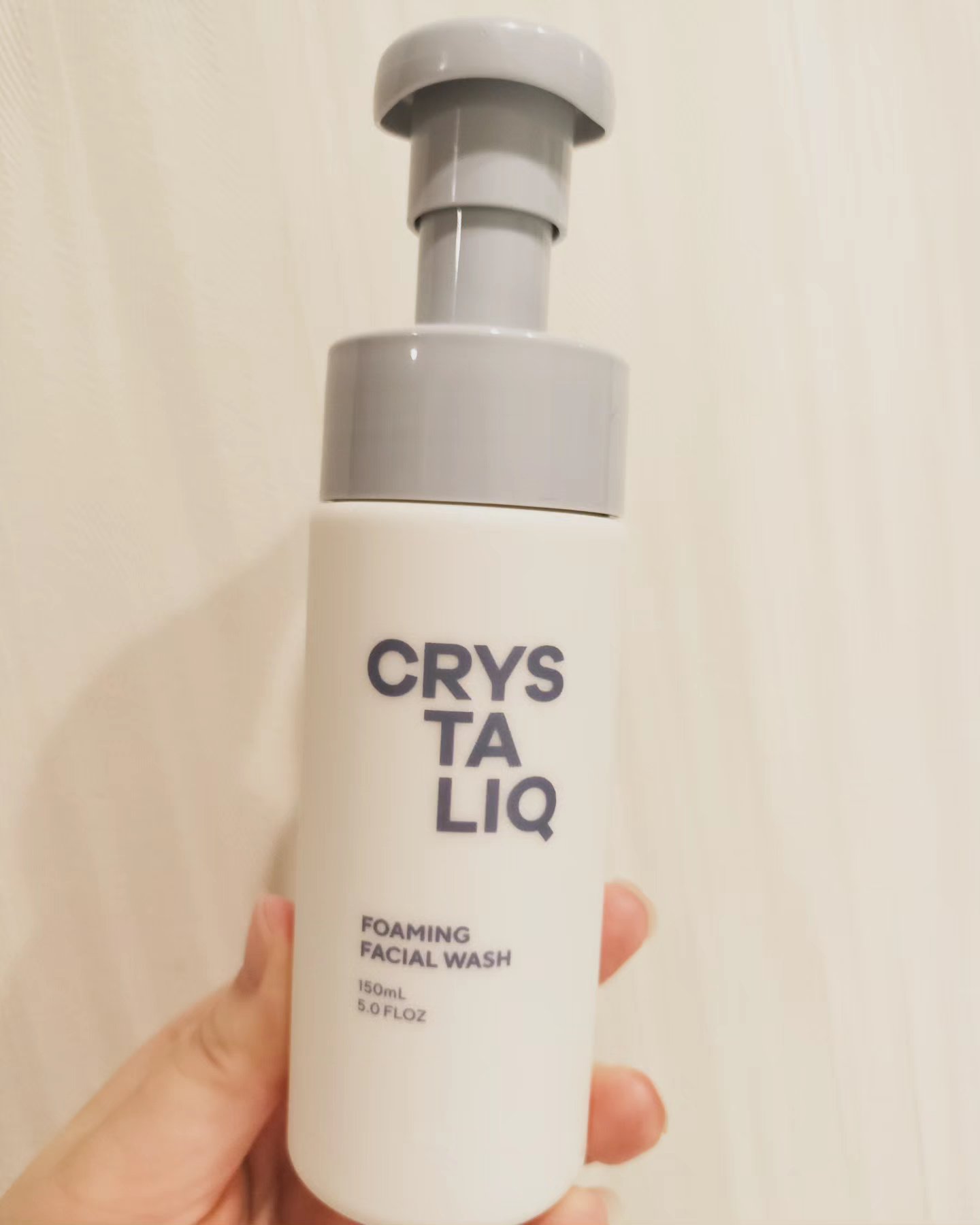 薬用泡洗顔フォーム＜BE-Q200F-H＞/Crystaliq /泡洗顔を使ったクチコミ（1枚目）