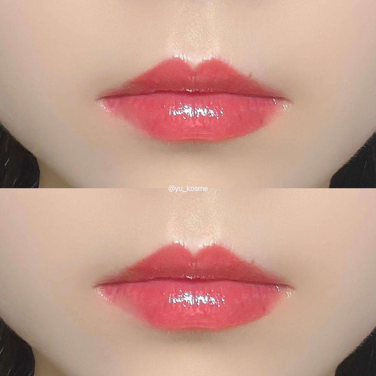 フィー 3Dボリューミンググロス A03 キャンディー 30%/fwee/リップグロスを使ったクチコミ（3枚目）