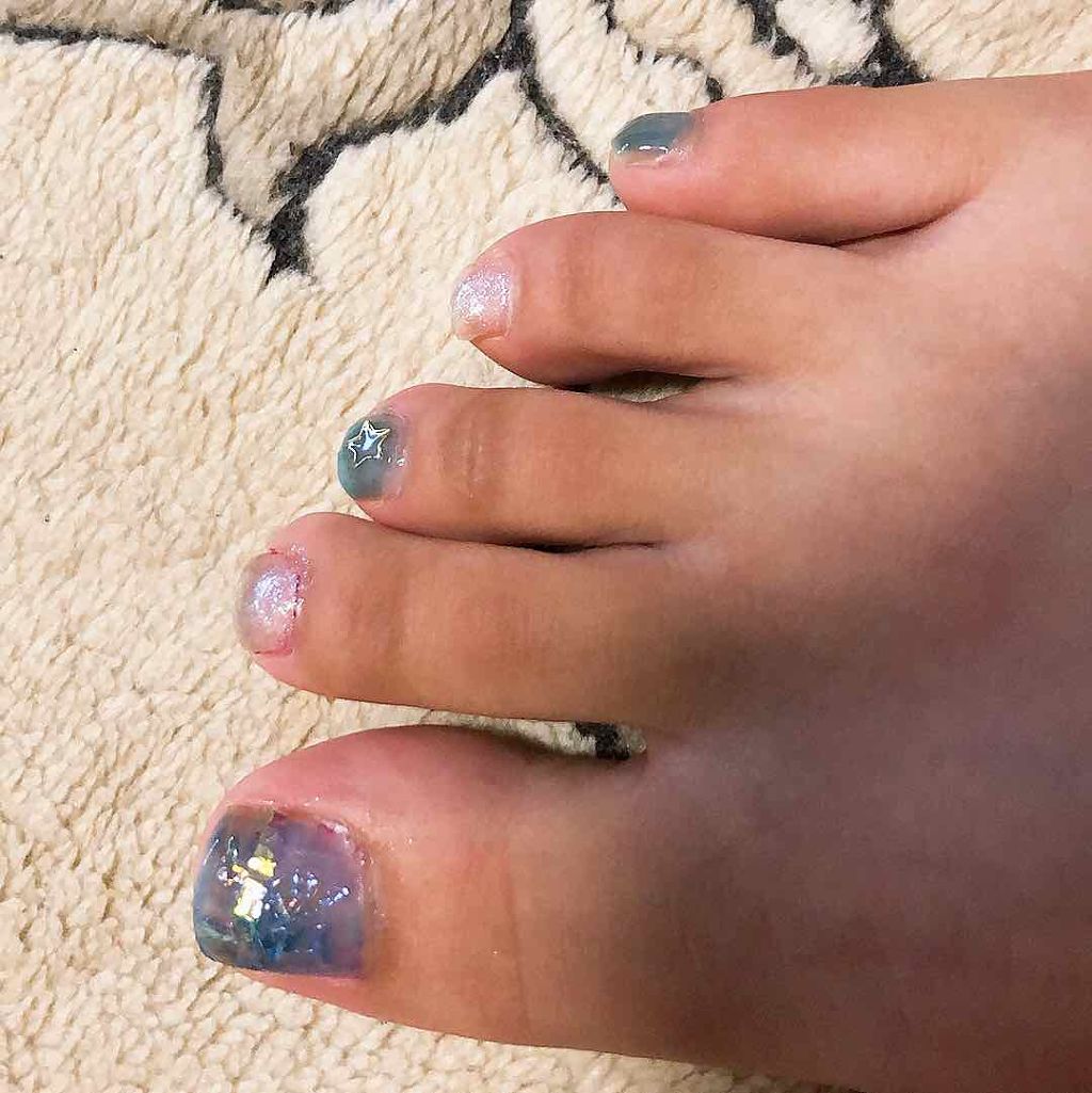 サンリオネイル/DAISO/マニキュアを使ったクチコミ(1枚目)