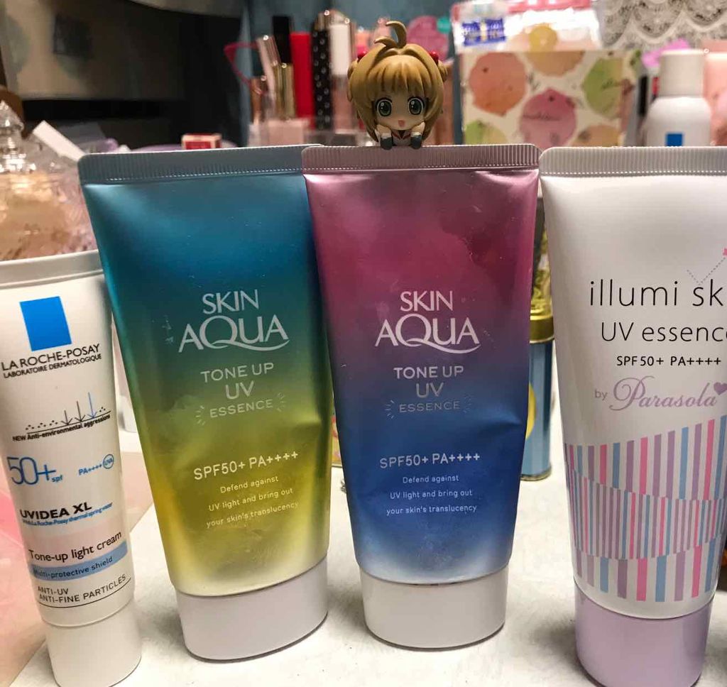 パラソーラ イルミスキン UVエッセンス Ｎ(旧品)/パラソーラ/日焼け止め・UVケアを使ったクチコミ（1枚目）