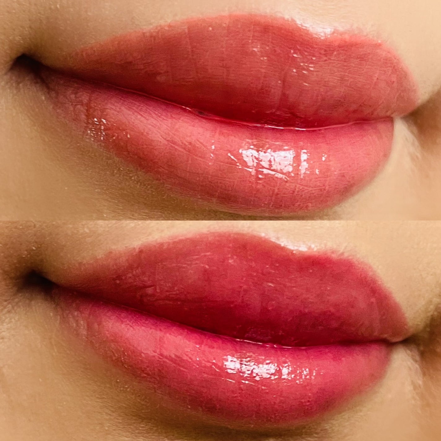 グラスティングメルティングバーム/rom&nd/リップバームを使ったクチコミ(4枚目)