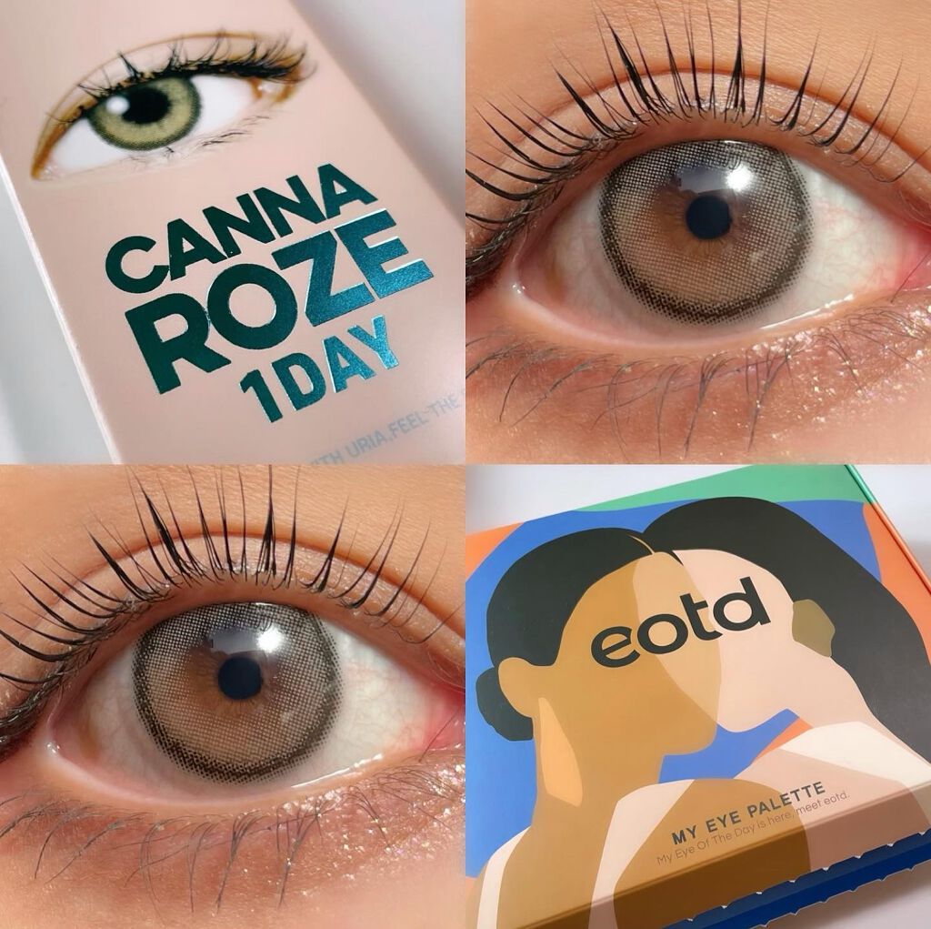 CANNA ROZE 1DAY/URIA/ワンデー（１DAY）カラコンを使ったクチコミ（1枚目）