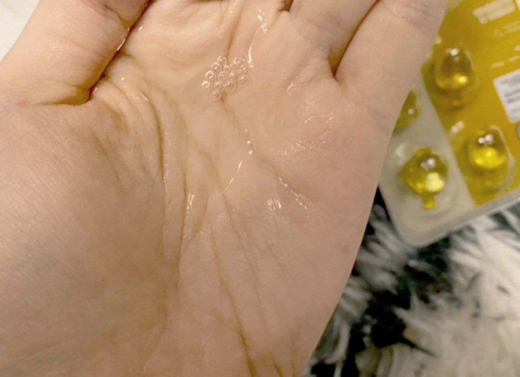 ヘアーオイル【スムース&シャイニー】/ellips/ヘアオイルを使ったクチコミ(3枚目)