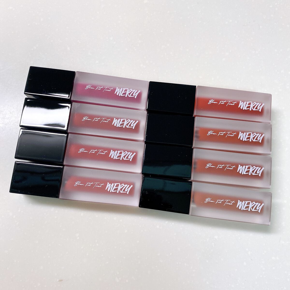 ブラー フィット ティント BT2. オッドMLBB/MERZY/リップティントを使ったクチコミ（2枚目）