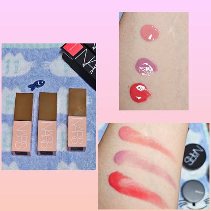 アフターグロー リキッドブラッシュ/NARS/リキッドチークを使ったクチコミ(1枚目)