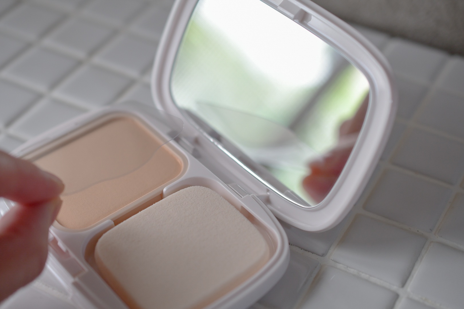 パウダーファンデーション/media luxe/パウダーファンデーションを使ったクチコミ（1枚目）