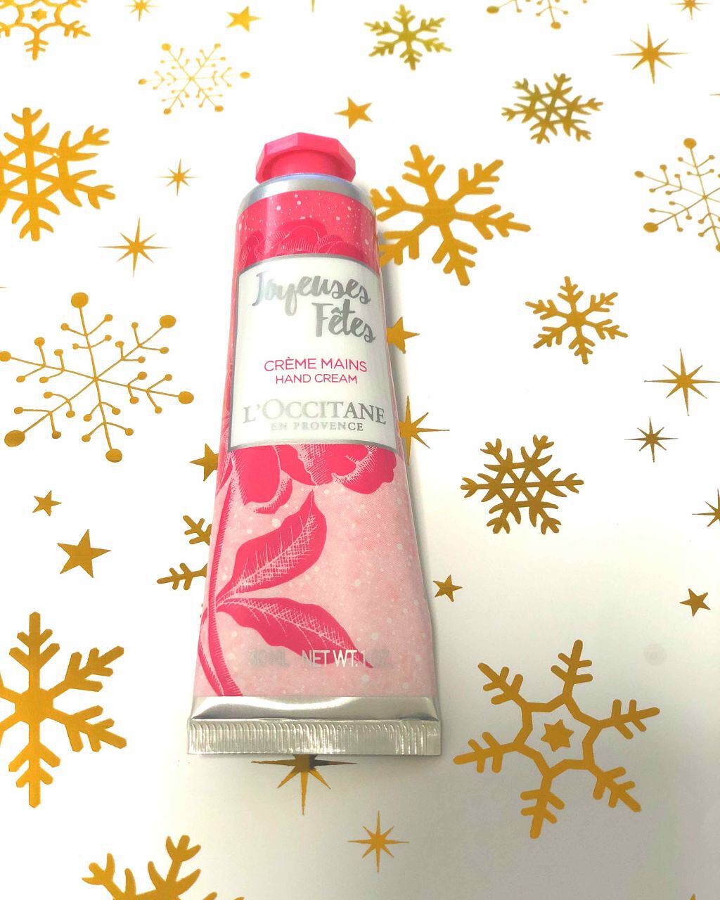 フランボワーズフリジア ハンドクリーム/L'OCCITANE/ハンドクリームを使ったクチコミ(1枚目)