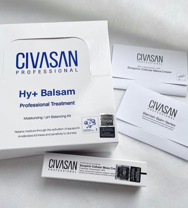 CIVASAN バルサムキットのクチコミ「CIVASAN

♦︎HYプラスバルサムプロフェッショナルキット♦︎

肌が一気に潤ってしまう.....」（1枚目）
