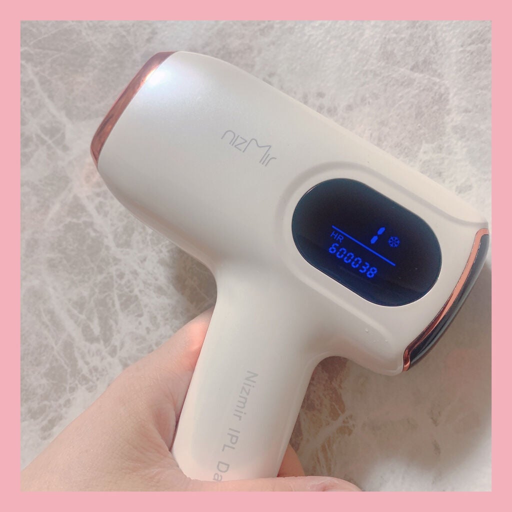 サファイヤIPL光脱毛器/NiZmir/家庭用脱毛器を使ったクチコミ(2枚目)