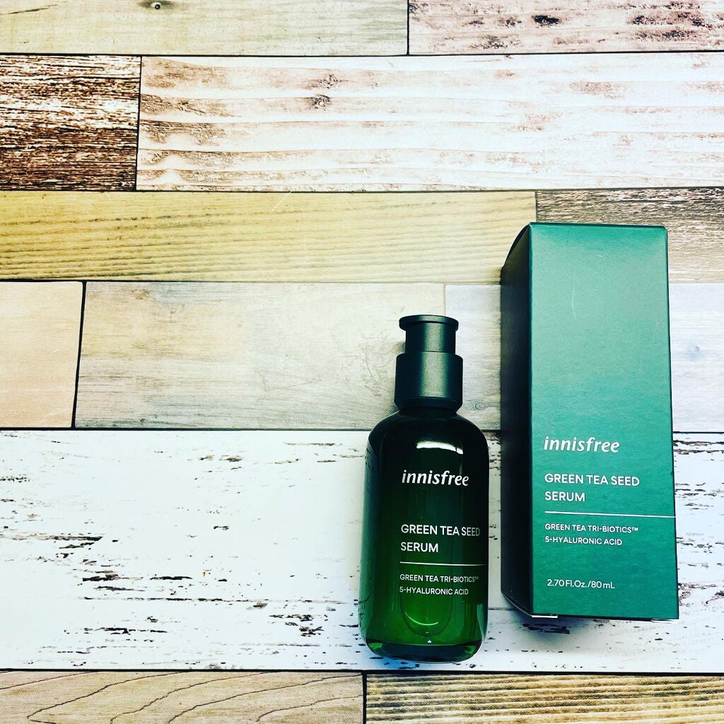 グリーンティーシード セラム N/innisfree/美容液を使ったクチコミ(2枚目)