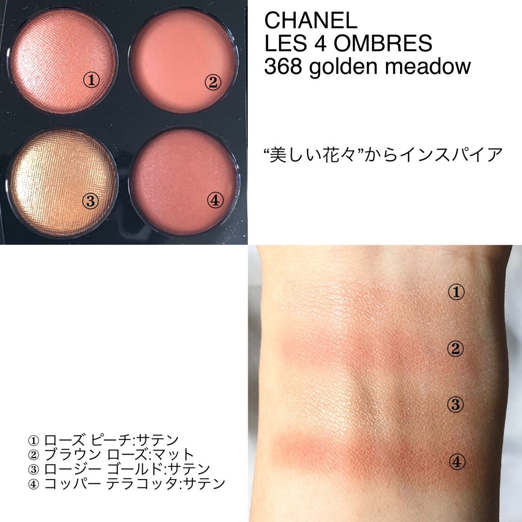 レ キャトル オンブル/CHANEL/アイシャドウパレットを使ったクチコミ(2枚目)