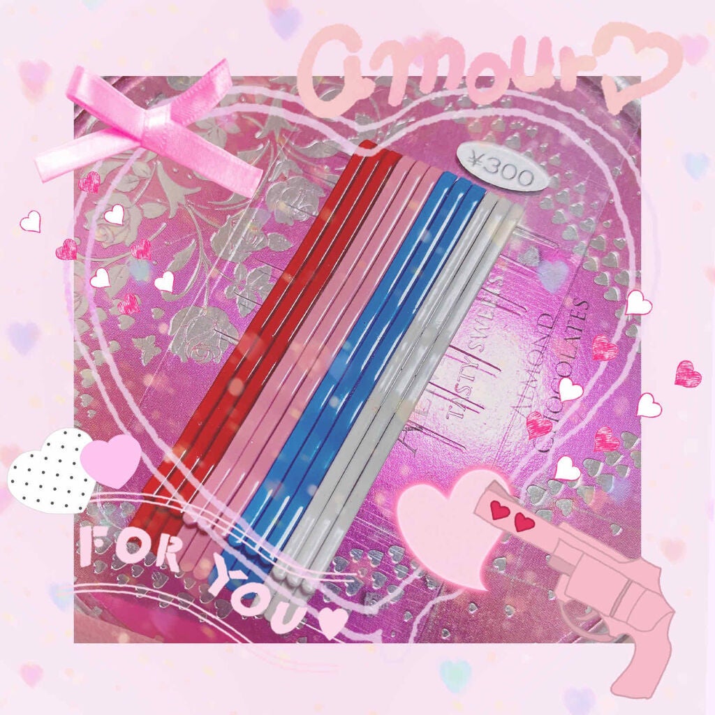 珈琲豆♡ on LIPS 「珈琲豆♡のヘアアクセサリーカラフルUピンカラフルなUピン。最近..」(1枚目)