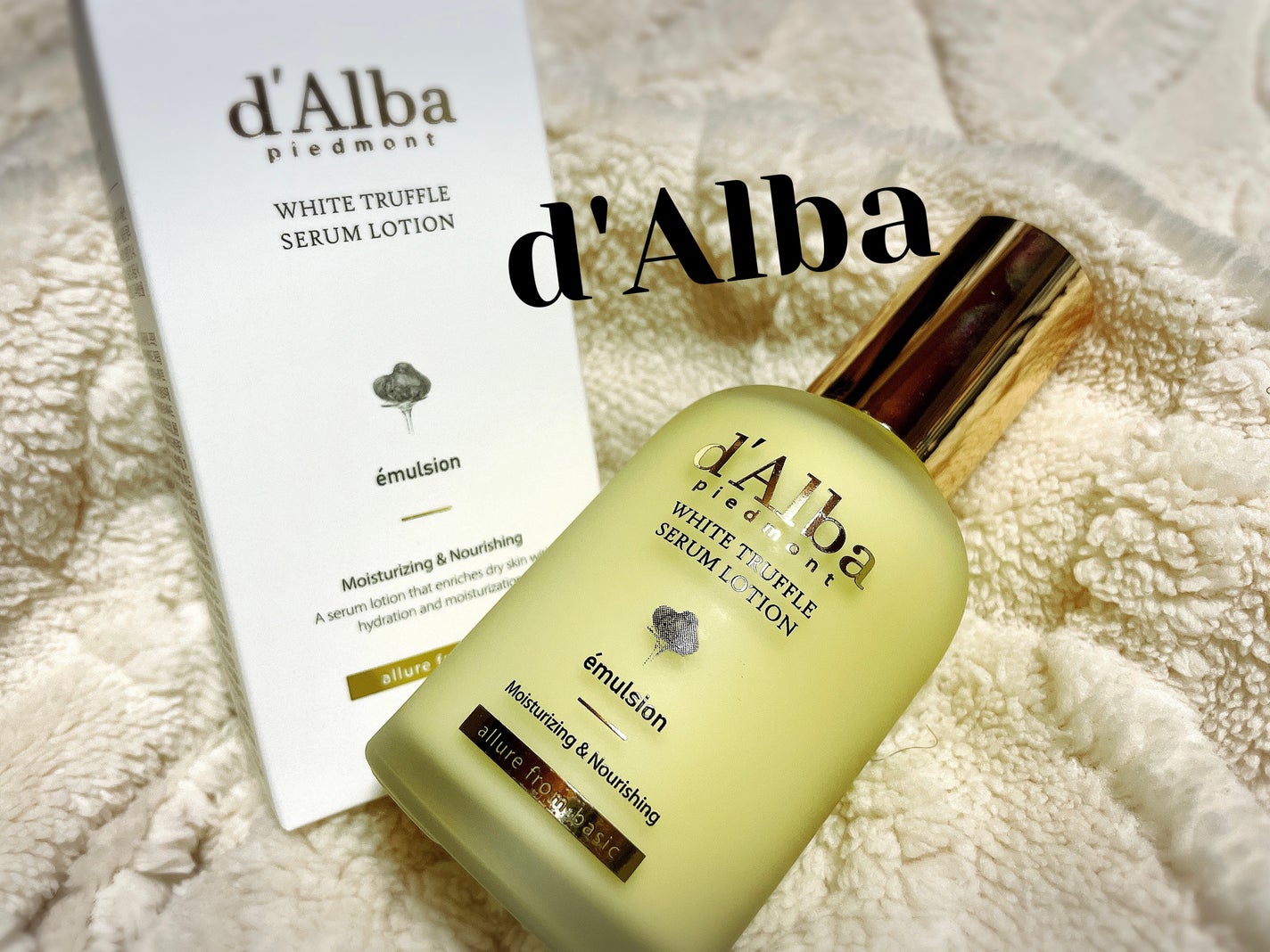 モイスチャーライジングセラムローション/ダルバ/乳液を使ったクチコミ(1枚目)