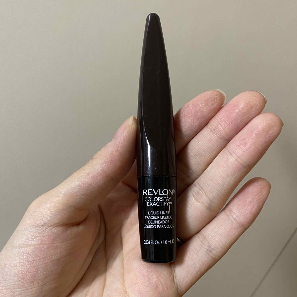 カラーステイ イグザクティファイ リキッドライナー/REVLON/リキッドアイライナーを使ったクチコミ（1枚目）