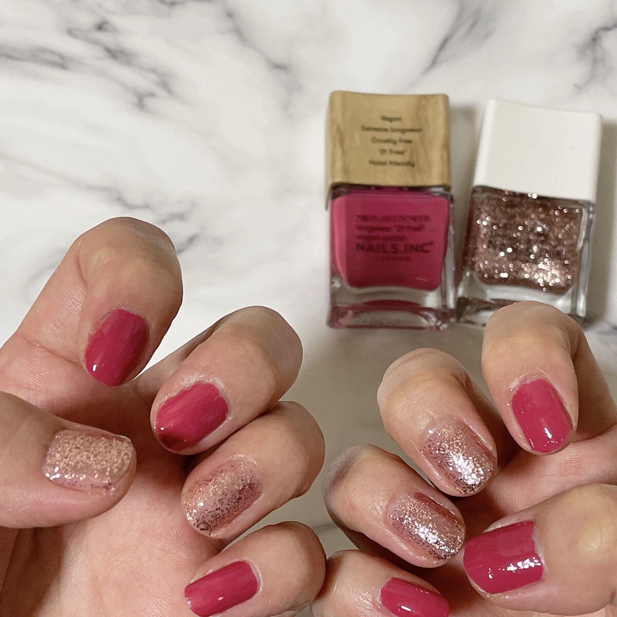 45 セカンド スピーディ ネイルポリッシュ/nails inc./マニキュアを使ったクチコミ（2枚目）