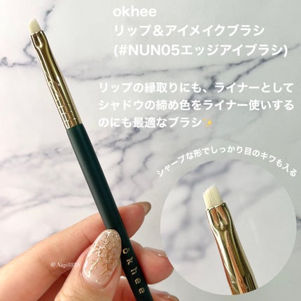 okhee 白玉ファンデーションブラシ/SOOA DOR/メイクブラシを使ったクチコミ(4枚目)