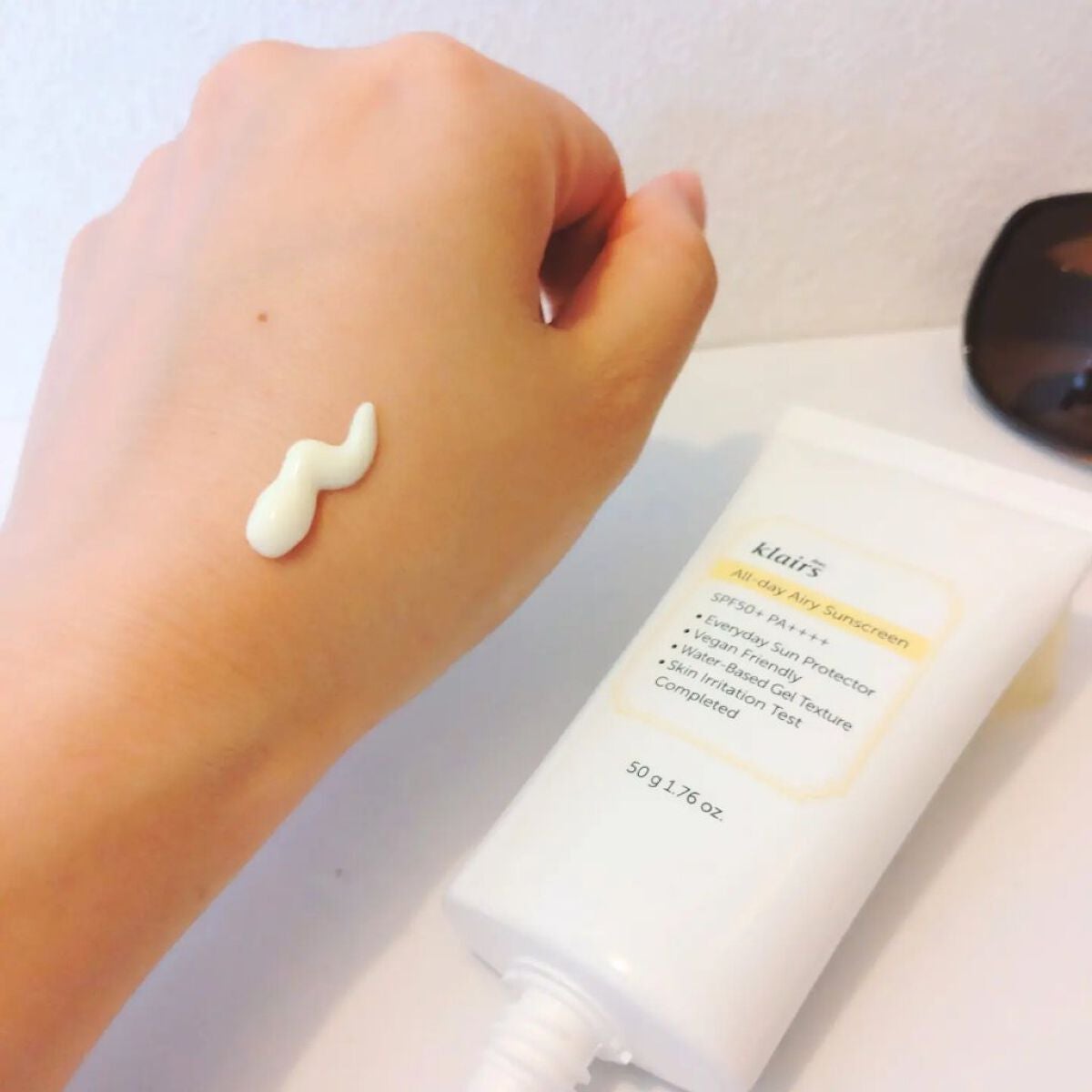 All-day エアリーサンスクリーン50g/Klairs/日焼け止めクリームを使ったクチコミ(2枚目)