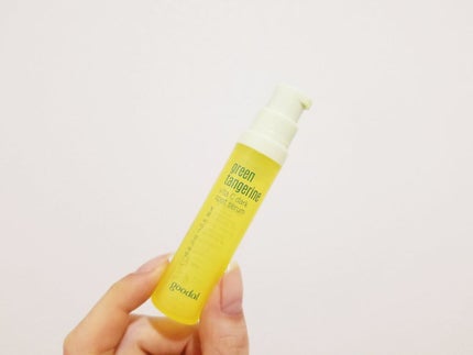 グリーンタンジェリン ビタC ダークスポットケアセラム/goodal/美容液を使ったクチコミ(1枚目)