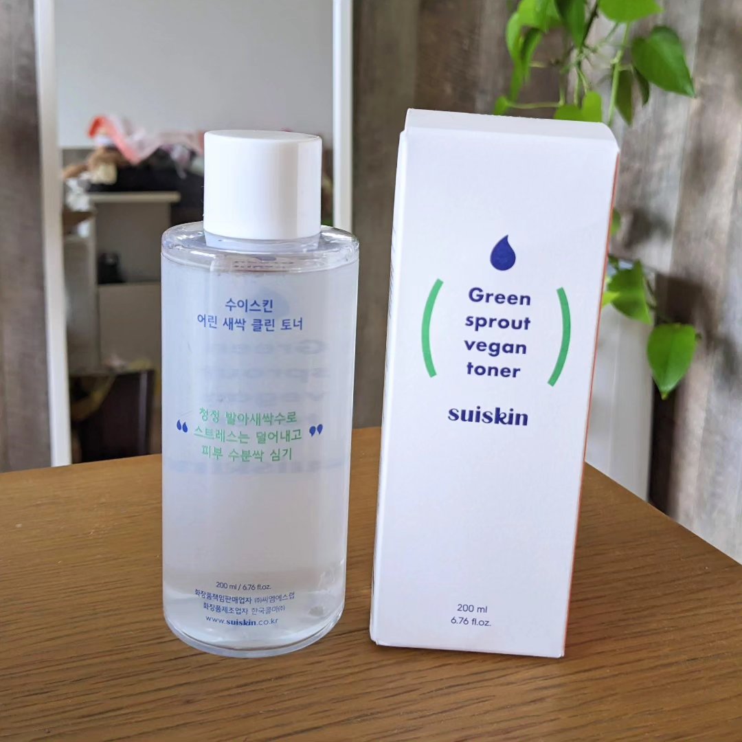 Green sprout vegan toner/suiskin/化粧水を使ったクチコミ（2枚目）