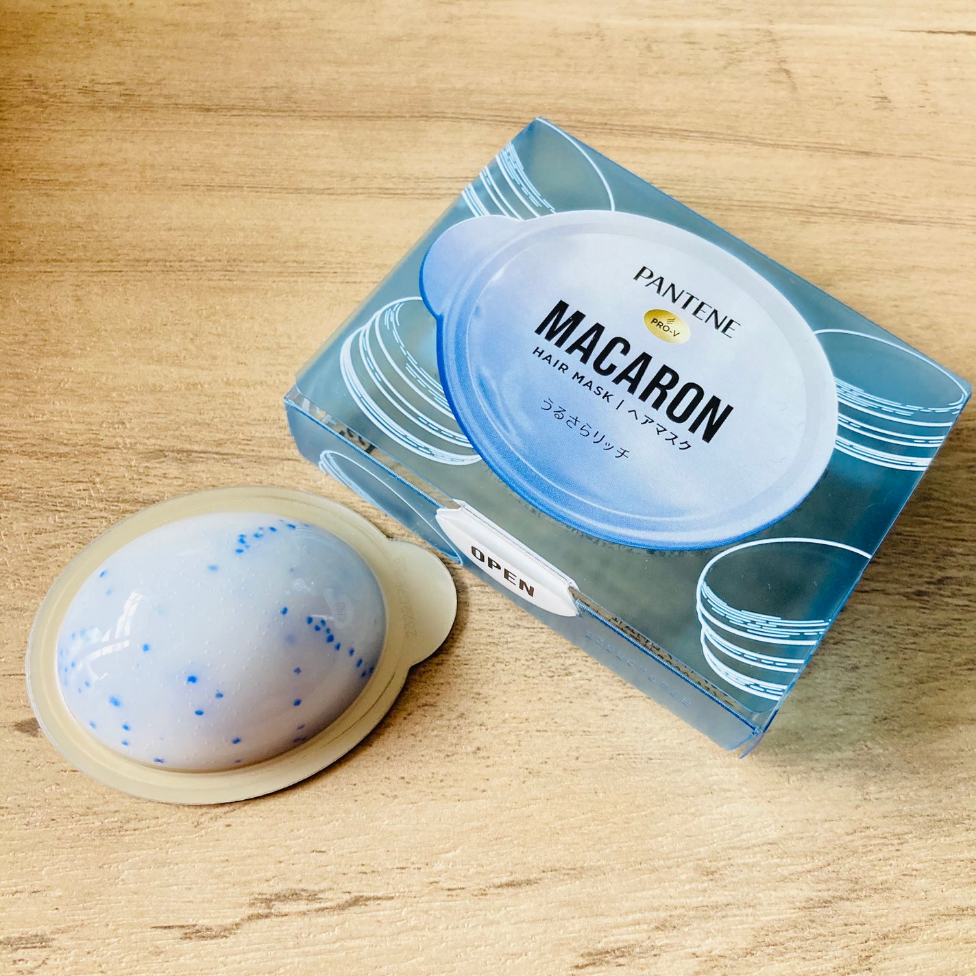 パンテーンマカロン ヘアマスク うるさらリッチ <洗い流すトリートメント>/パンテーン/ヘアマスク・ヘアパックを使ったクチコミ(1枚目)