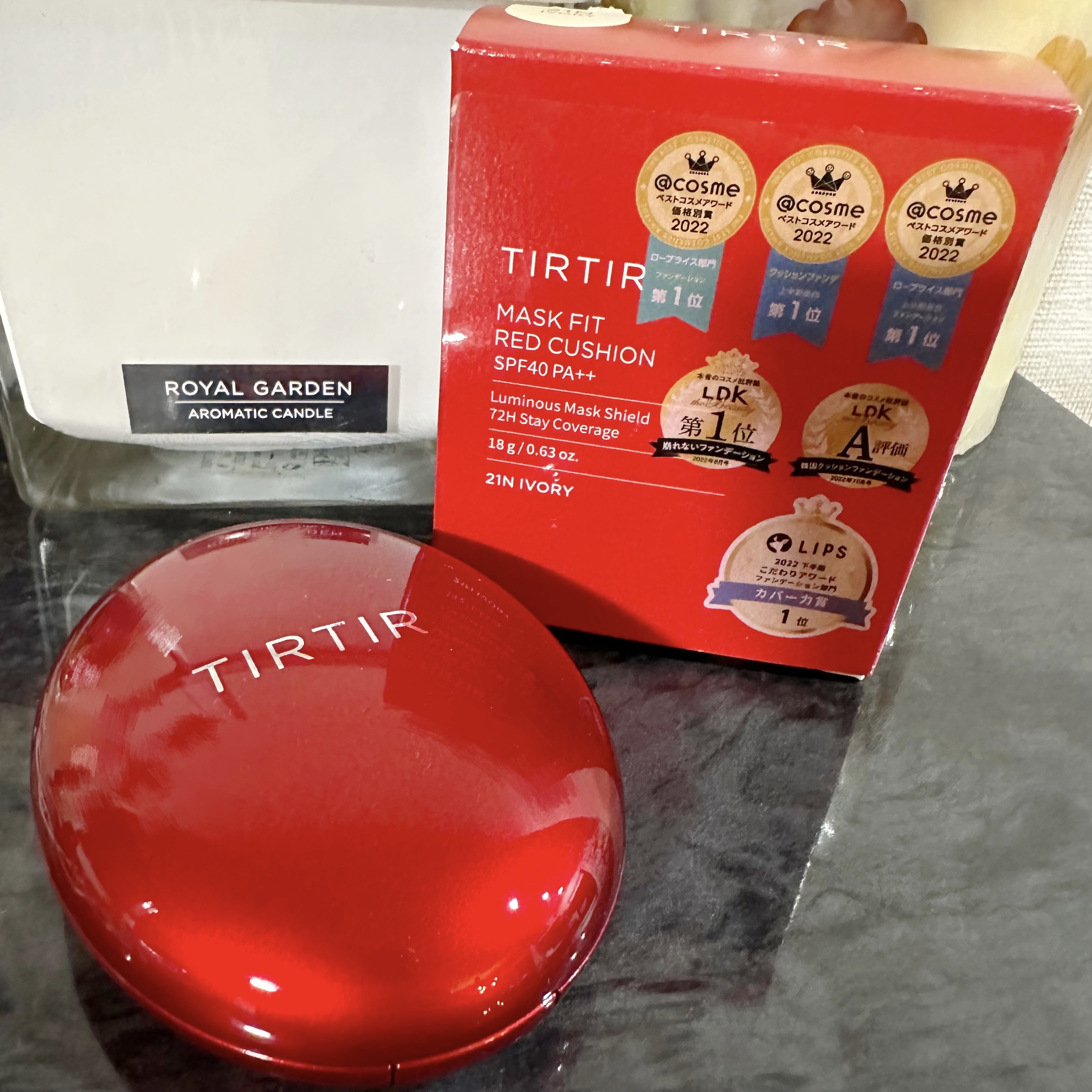 マスク フィット レッド クッション/TIRTIR(ティルティル)/クッションファンデーションを使ったクチコミ（1枚目）
