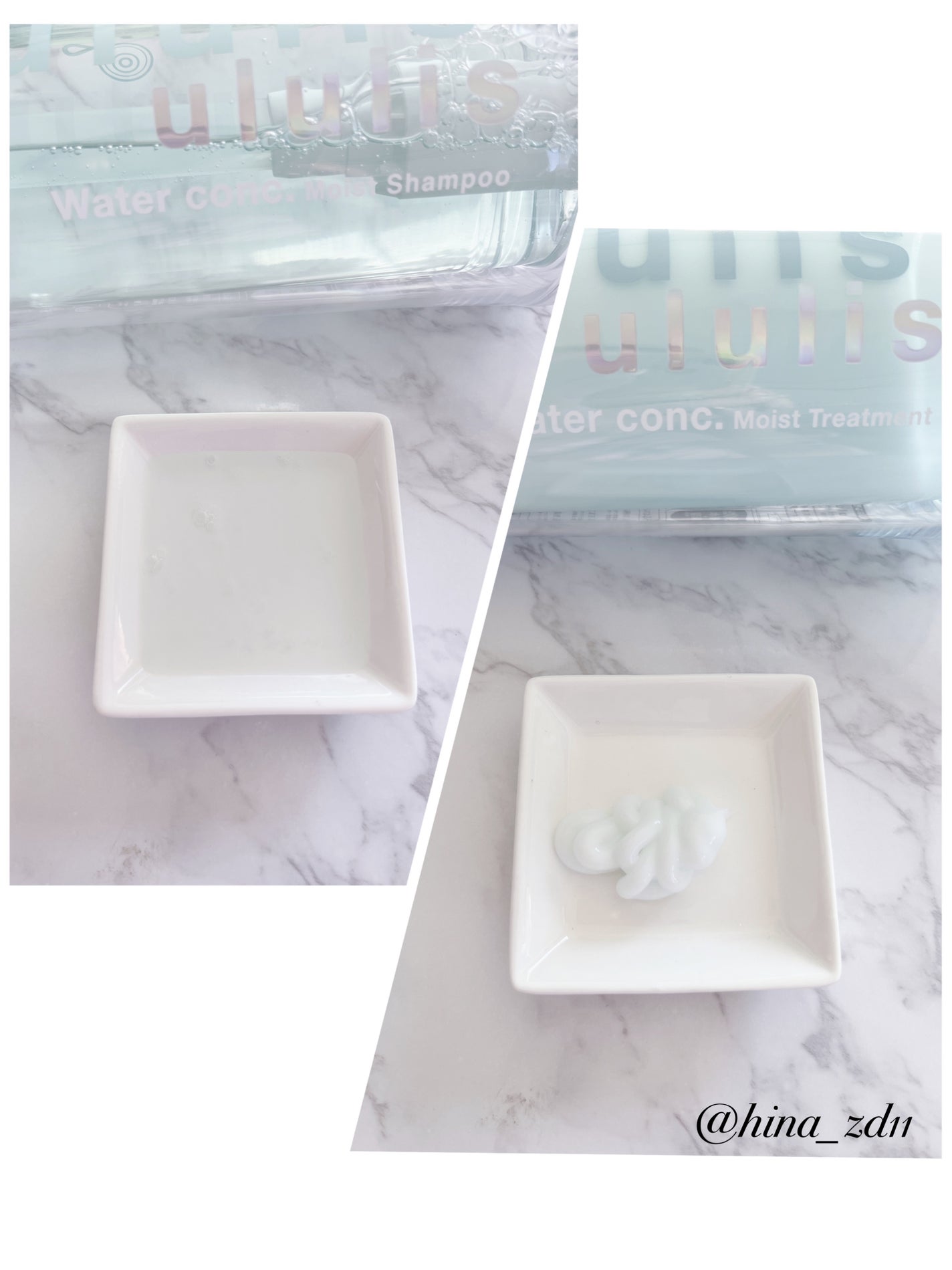 ウォーターコンク モイストシャンプー/ヘアトリートメント/ululis/市販シャンプーを使ったクチコミ(2枚目)