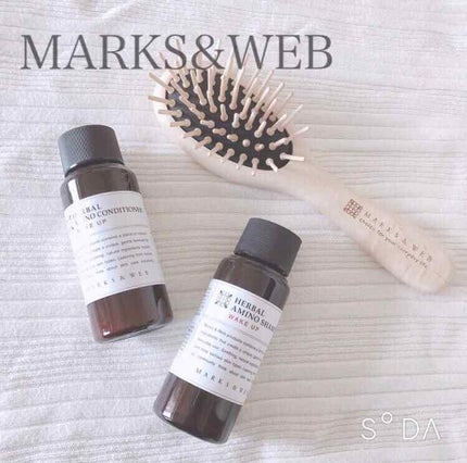 ハーバルアミノシャンプー/コンディショナー ウェイクアップ/MARKS&WEB/シャンプー・コンディショナーを使ったクチコミ(1枚目)