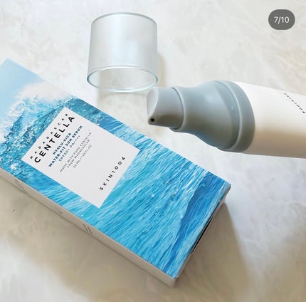 ヒアルーシカ ウォーターフィット サンセラム/SKIN1004/日焼け止めローションを使ったクチコミ(2枚目)