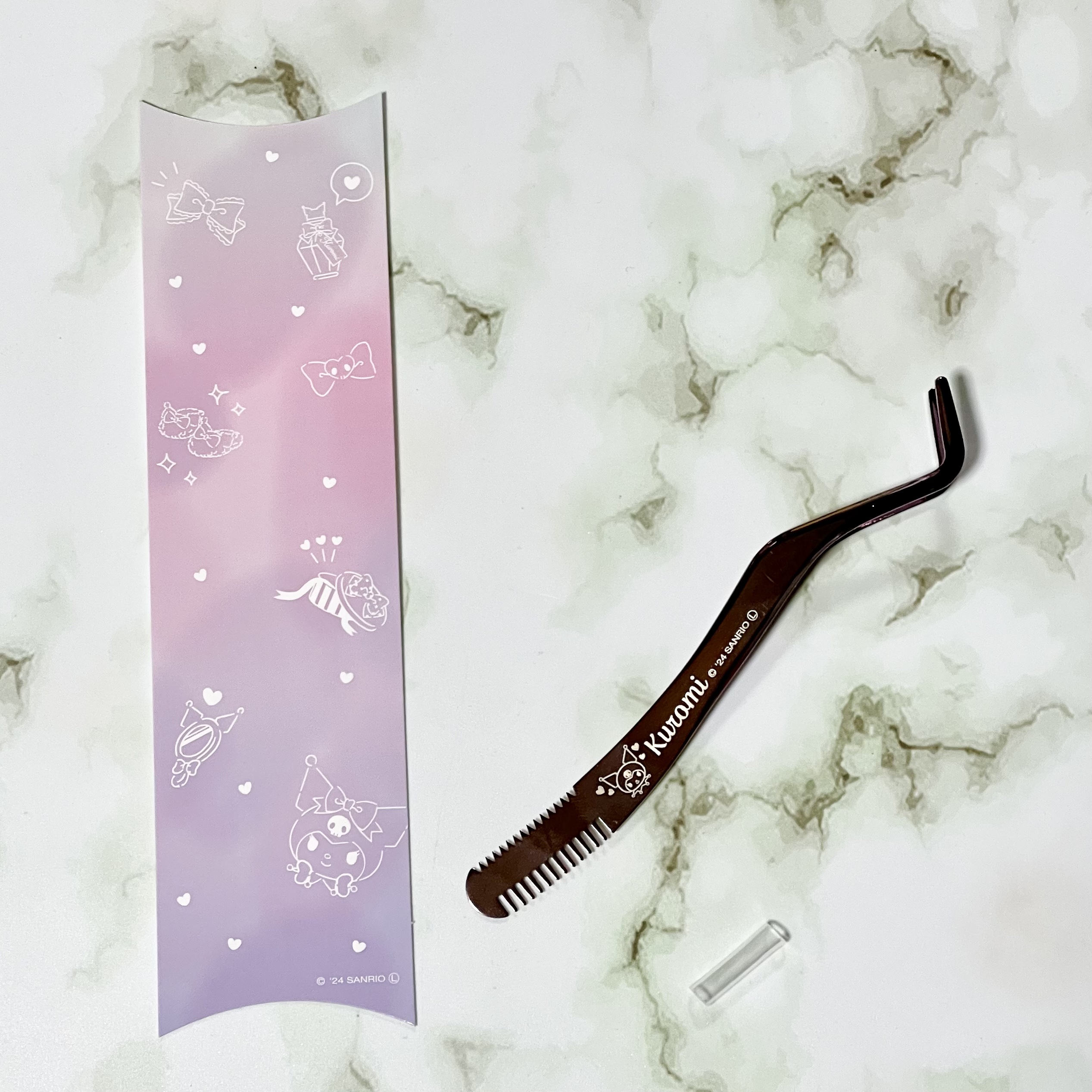 束感まつげコーミングピンセット/SHOBIDO/その他化粧小物を使ったクチコミ（3枚目）