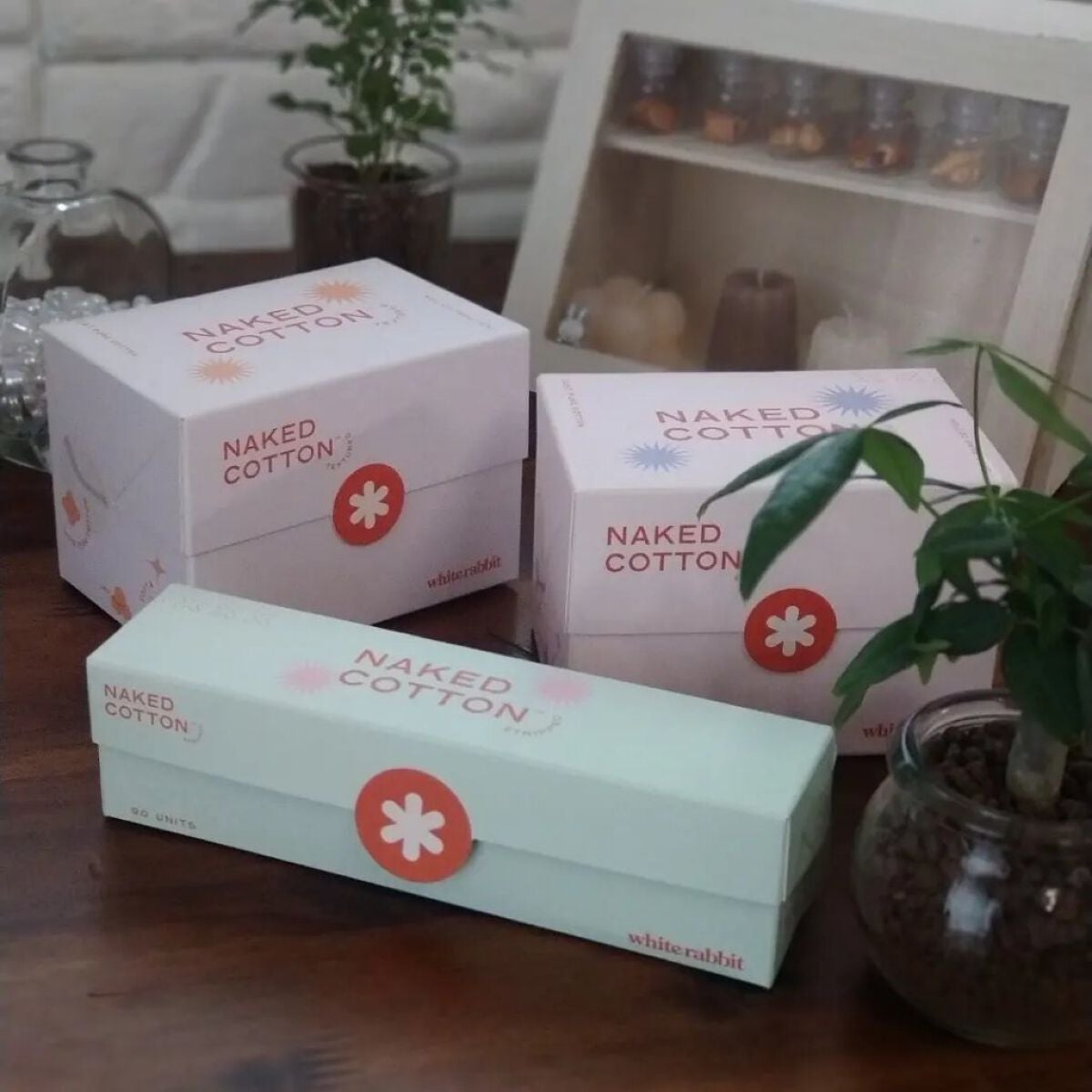 NAKED COTTON CLASSIC/White Rabbit/コットンを使ったクチコミ(2枚目)