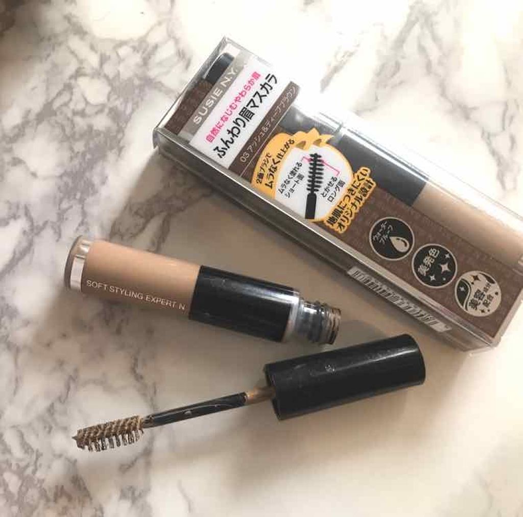 スージー ソフトスタイリング エキスパート/SUSIE N.Y./眉マスカラを使ったクチコミ（1枚目）