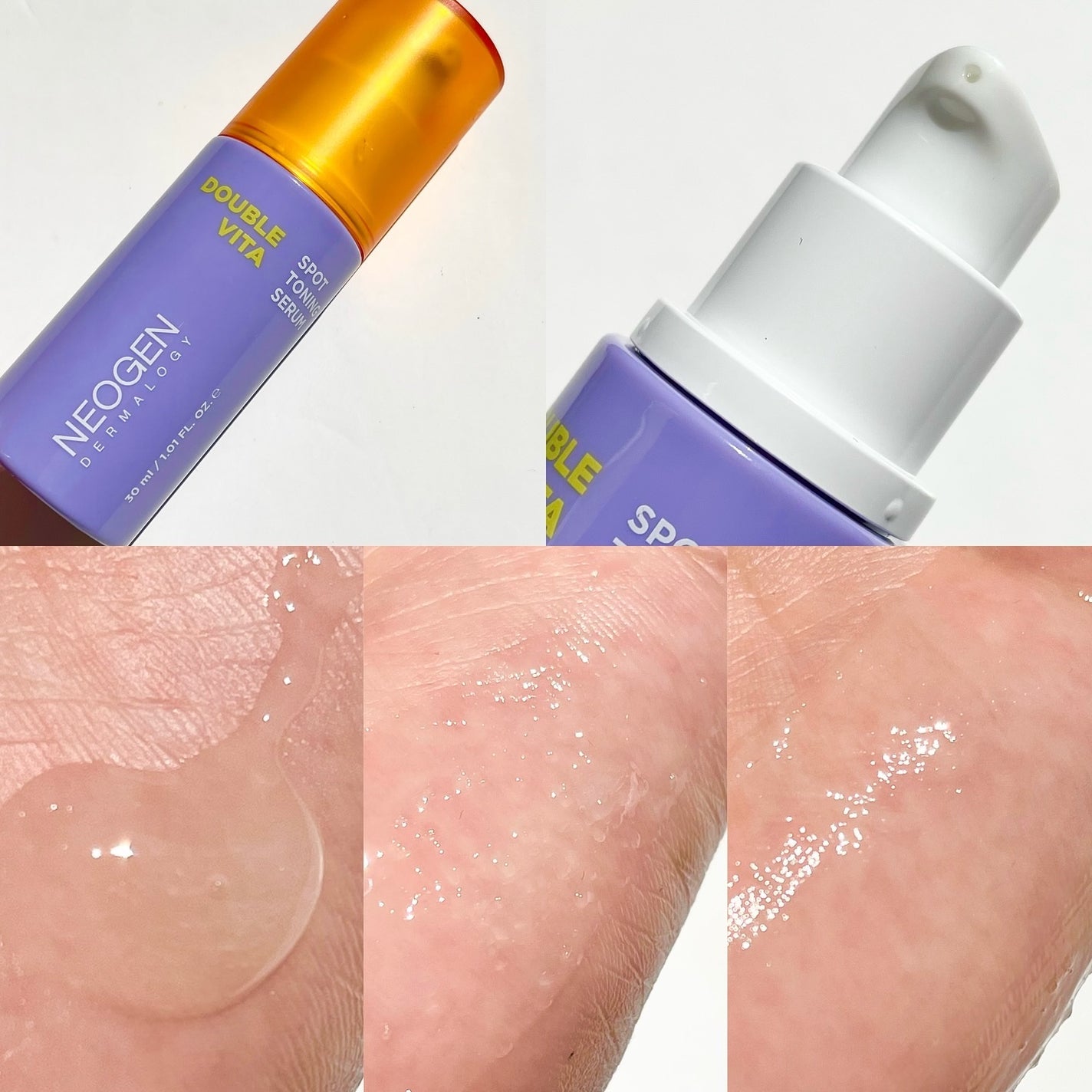 ダブルビタスポットトーニングセラム/NEOGEN/美容液を使ったクチコミ(4枚目)