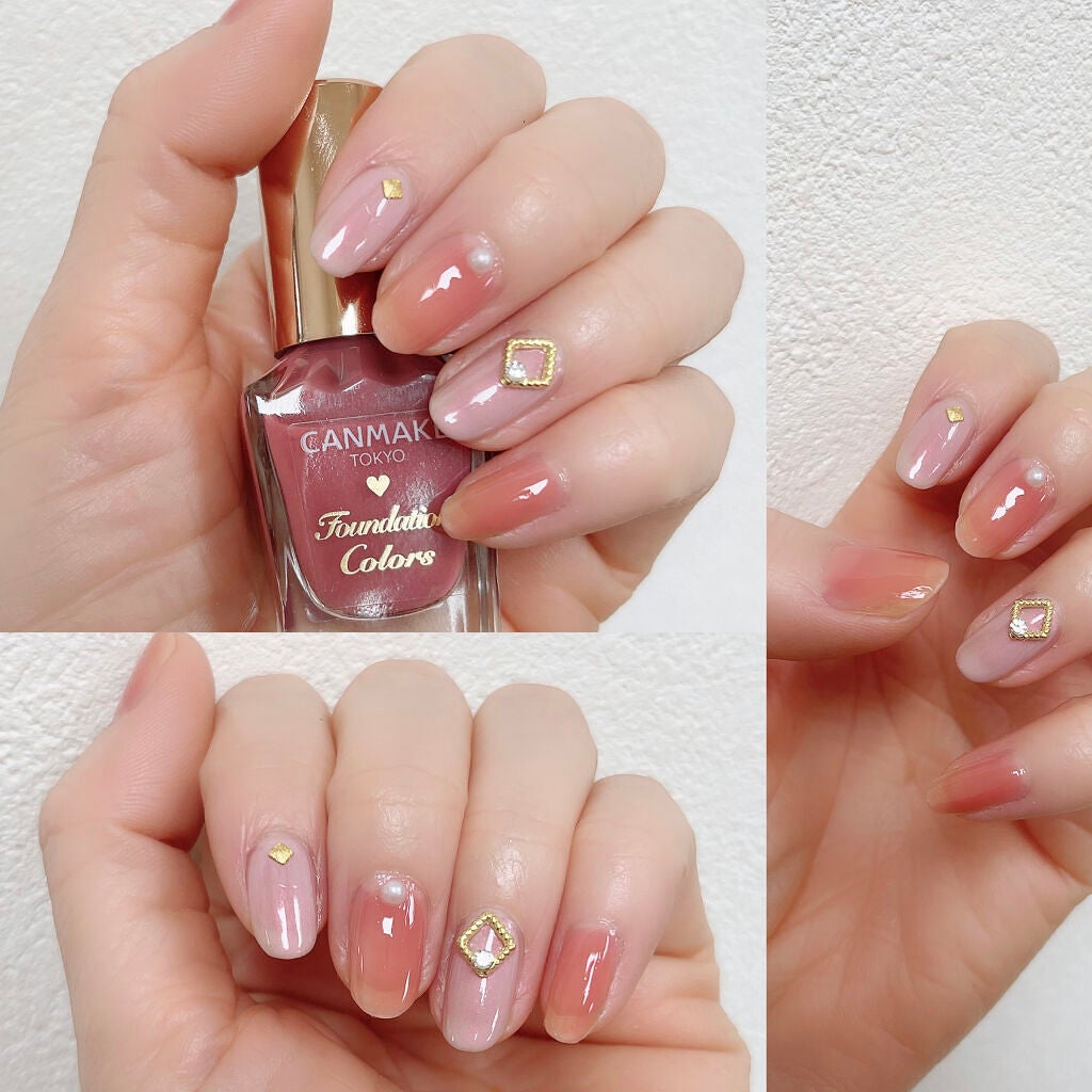 カラフルネイルズ/キャンメイク/マニキュアを使ったクチコミ(4枚目)