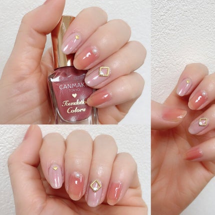 カラフルネイルズ/キャンメイク/マニキュアを使ったクチコミ(4枚目)
