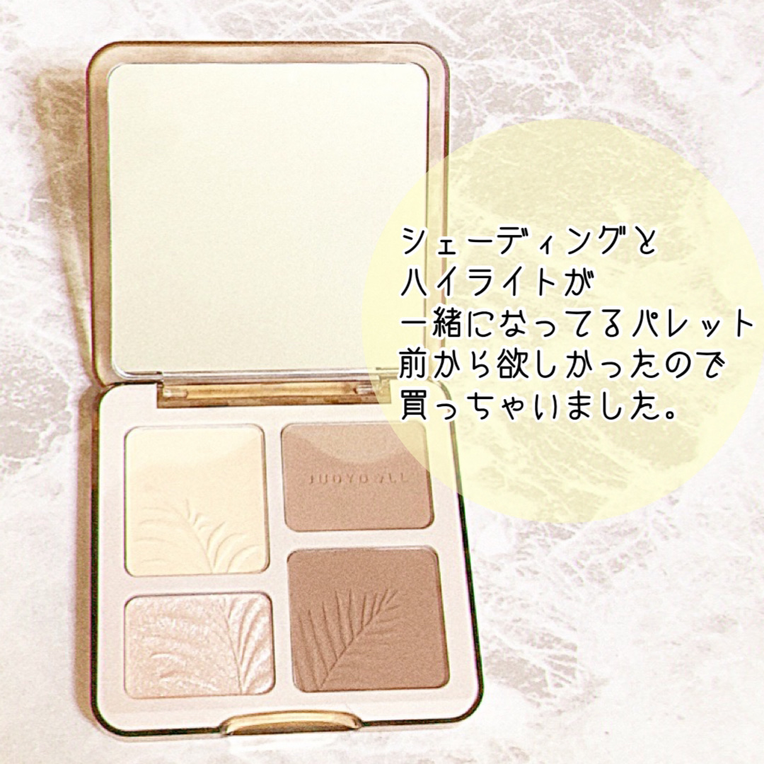 JUDYDOLL メリハリマスターパレット/JUDYDOLL/パウダーハイライトを使ったクチコミ（2枚目）