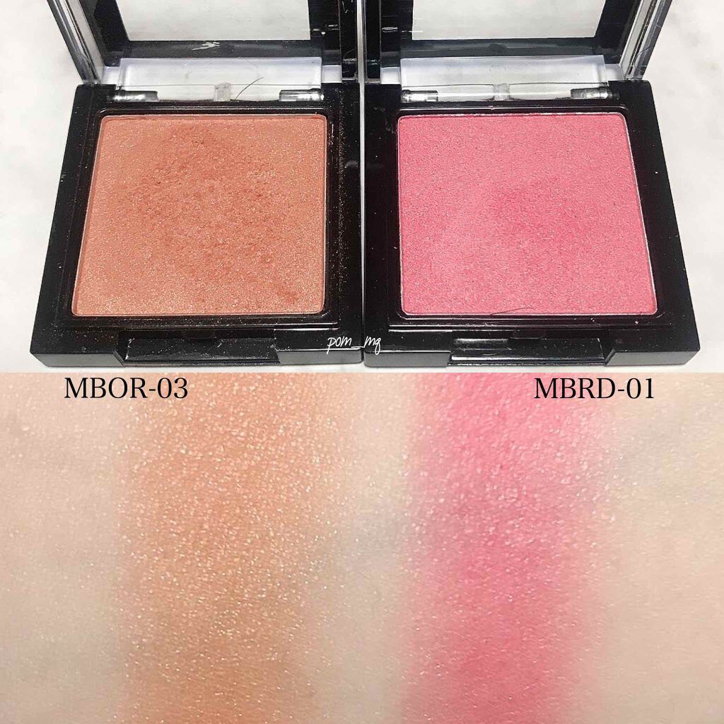 シングルアイシャドウ/マリブビューティー/単色アイシャドウを使ったクチコミ(2枚目)