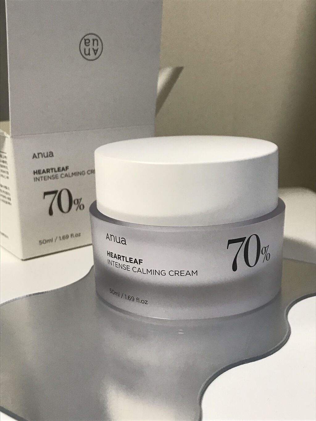 ドクダミ 70 インテンスカーミングクリーム/Anua/フェイスクリームを使ったクチコミ（1枚目）