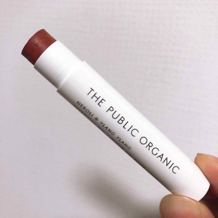 オーガニック認証 精油カラーリップスティック ノーブル オレンジ/THE PUBLIC ORGANIC/口紅を使ったクチコミ(1枚目)