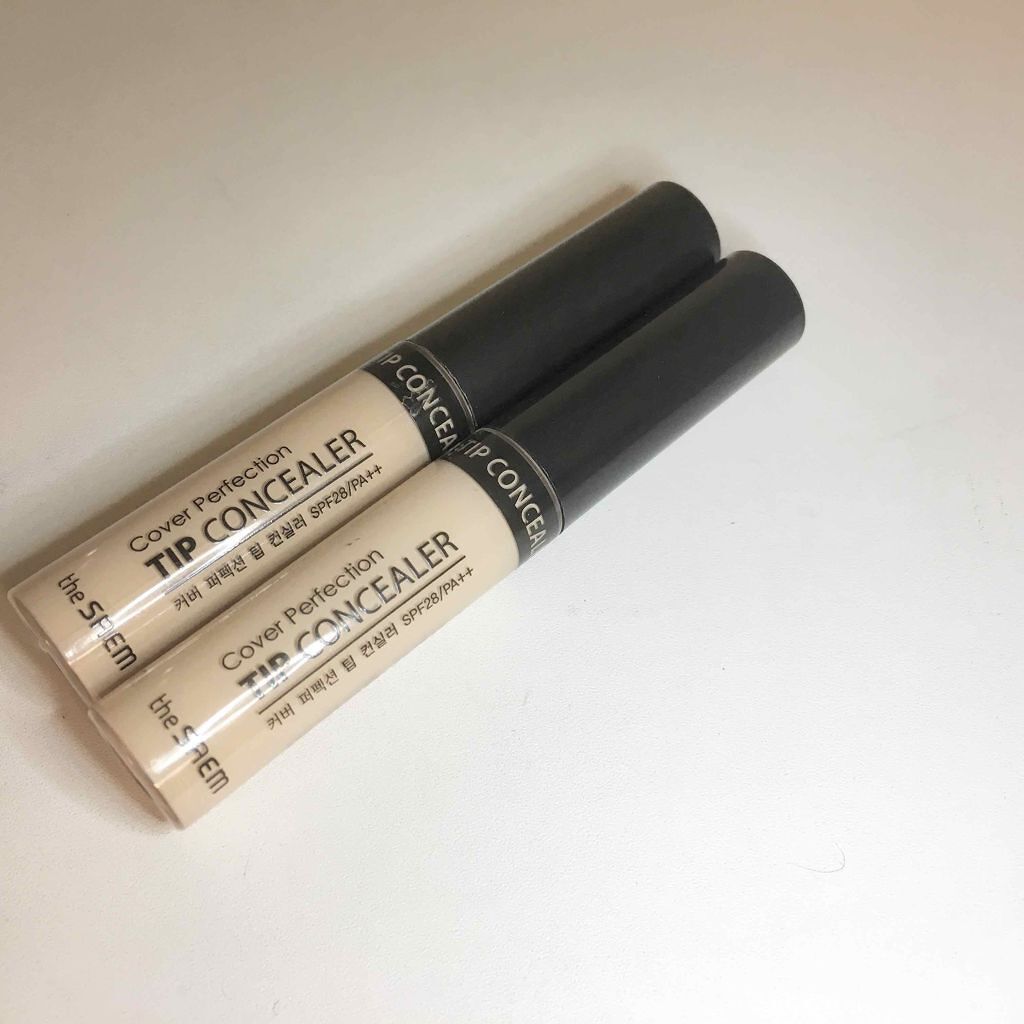 カバーパーフェクション チップコンシーラー/the SAEM/リキッドコンシーラーを使ったクチコミ(1枚目)
