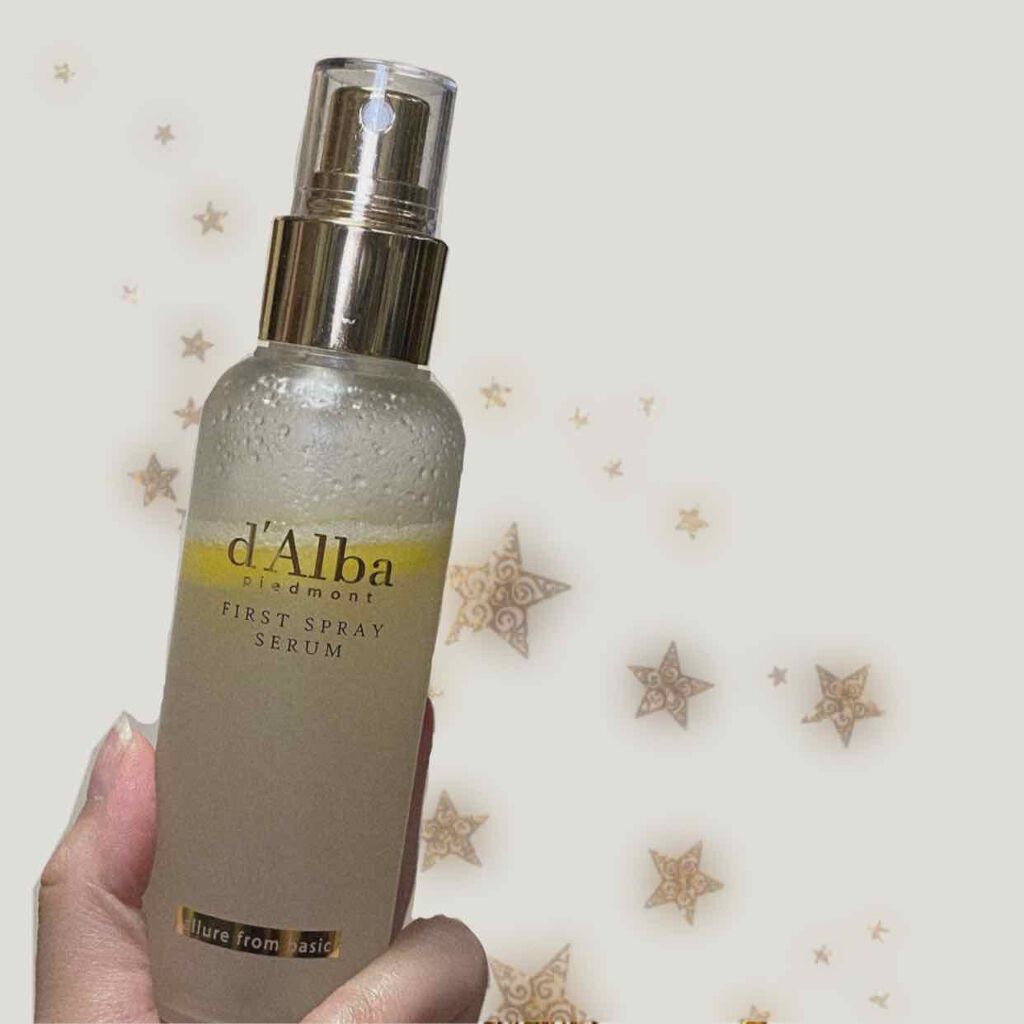 ダルバ ホワイトトリュフファーストスプレーセラム/ダルバ/ミスト状化粧水を使ったクチコミ(2枚目)