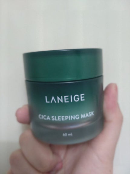 シカスリーピングマスク/LANEIGE/フェイスクリームを使ったクチコミ(1枚目)