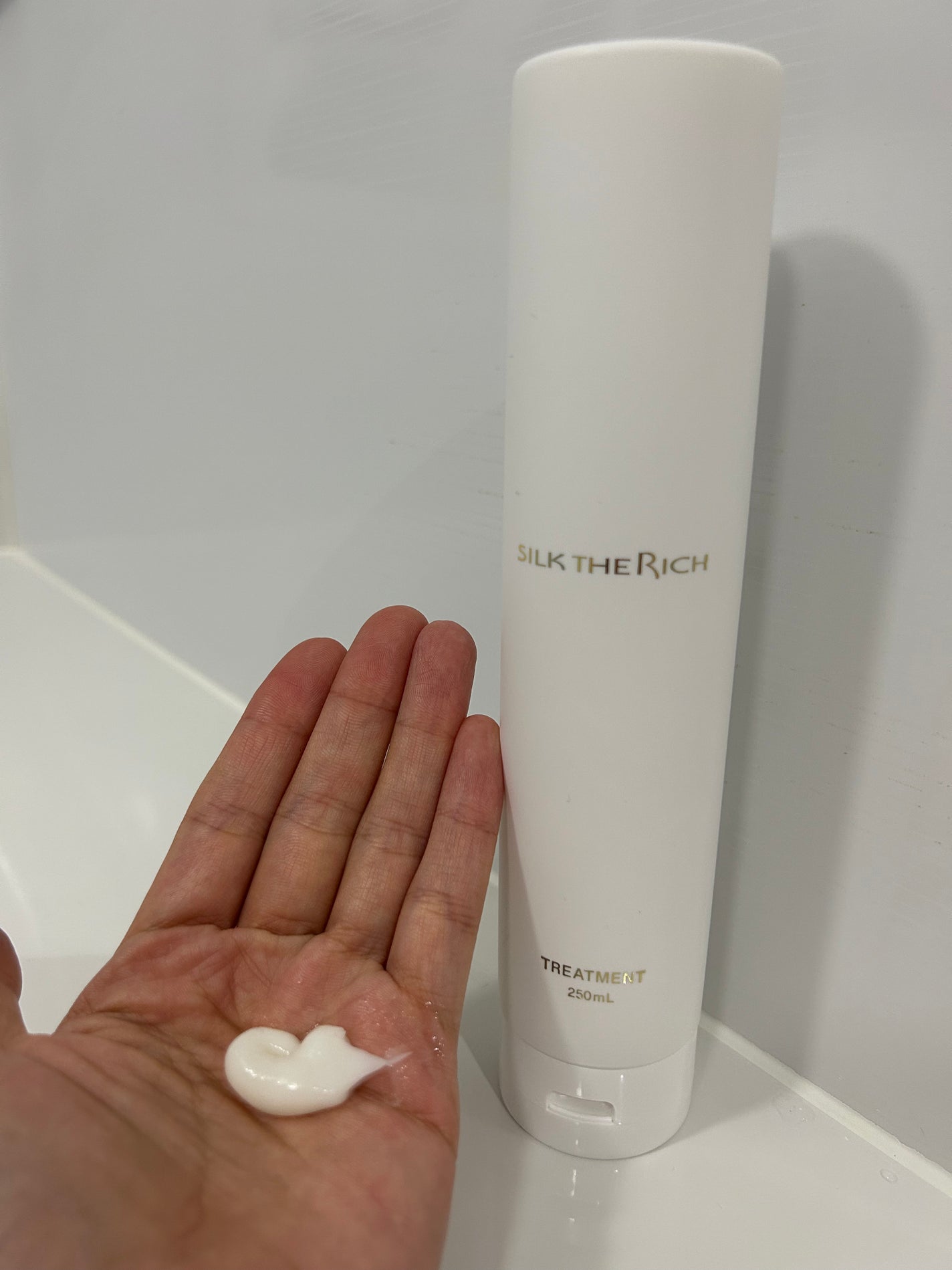 SILK THE RICH モイスト&リペア シャンプー・トリートメント/SILK THE RICH/市販シャンプーを使ったクチコミ(3枚目)