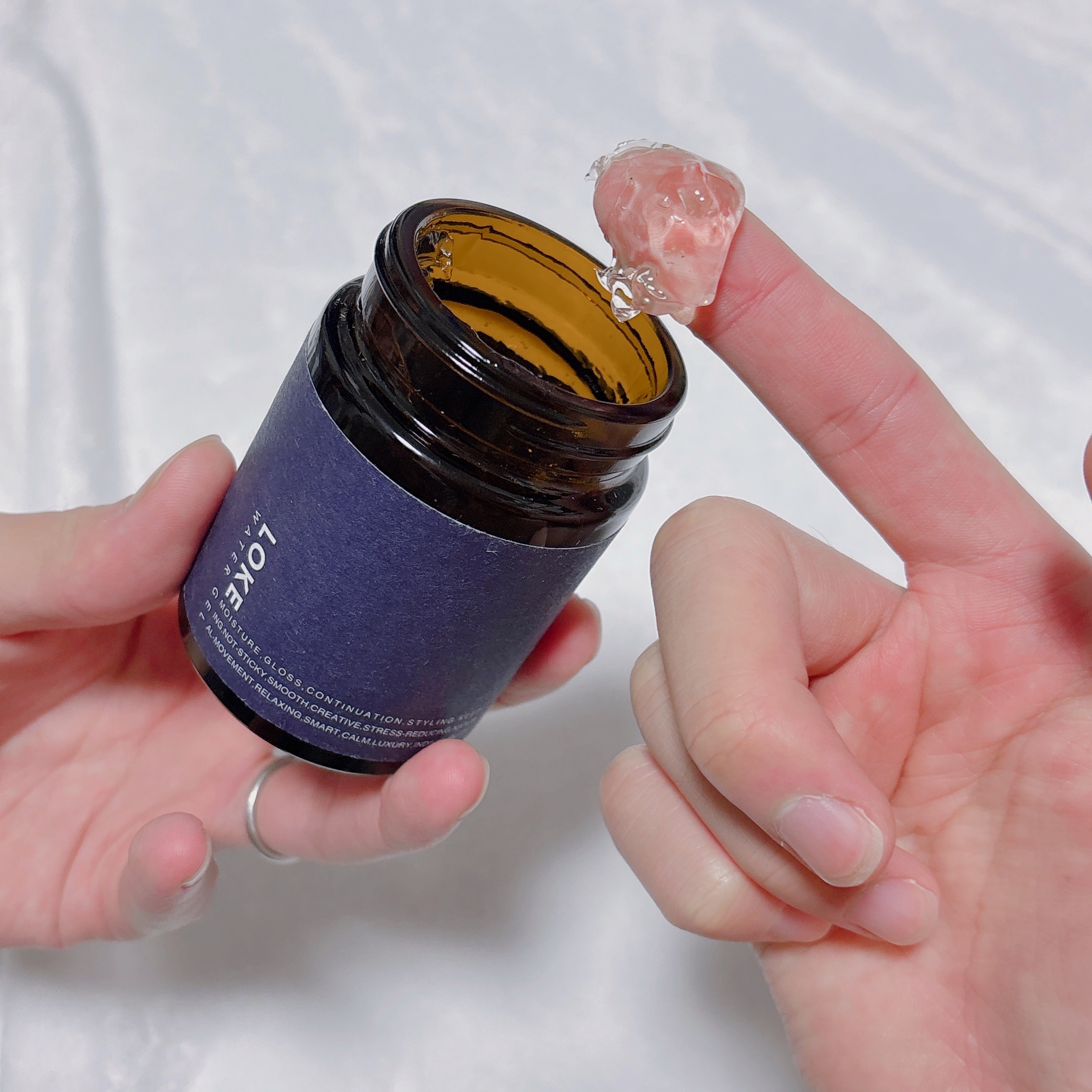 LOKE WATER GEL/LOKE/ヘアジェルを使ったクチコミ（2枚目）