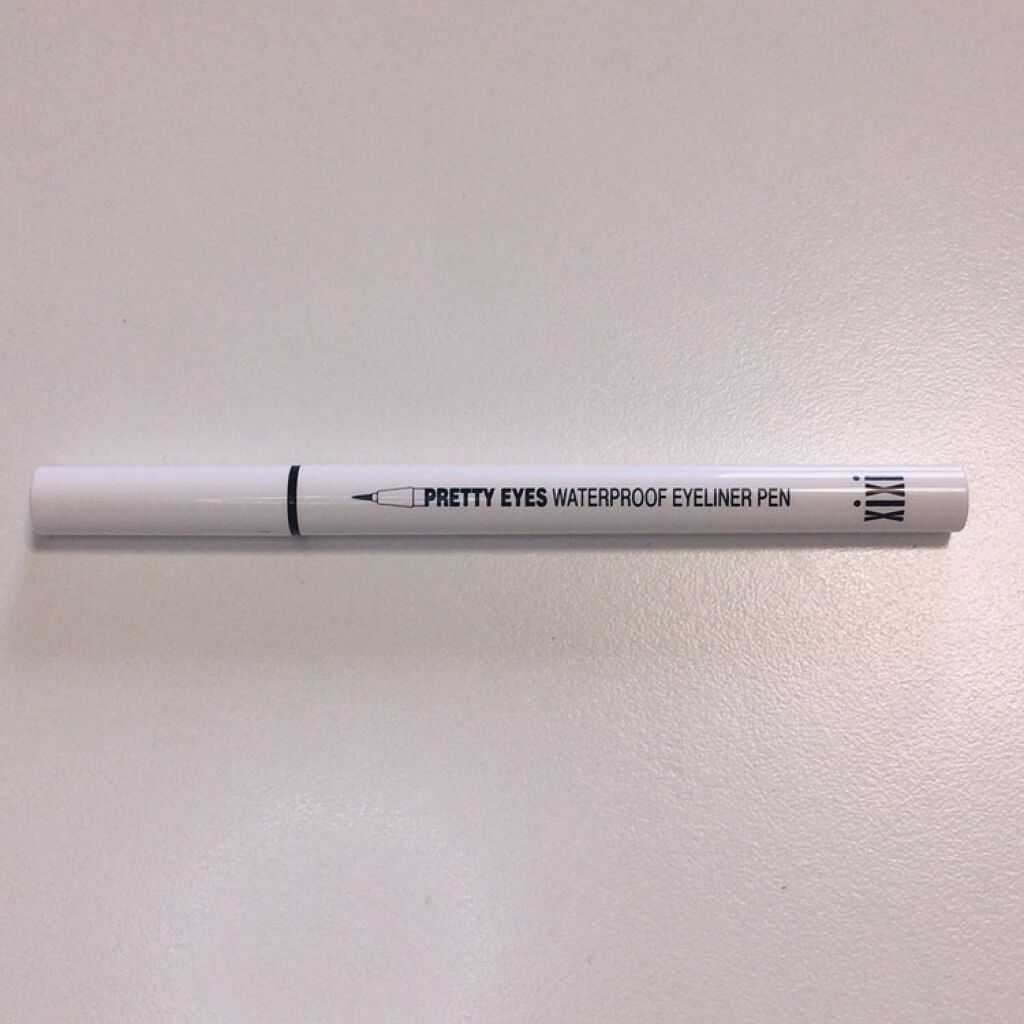 PRETTY EYES 107ライトグレー/xixi/リキッドアイライナーを使ったクチコミ（3枚目）