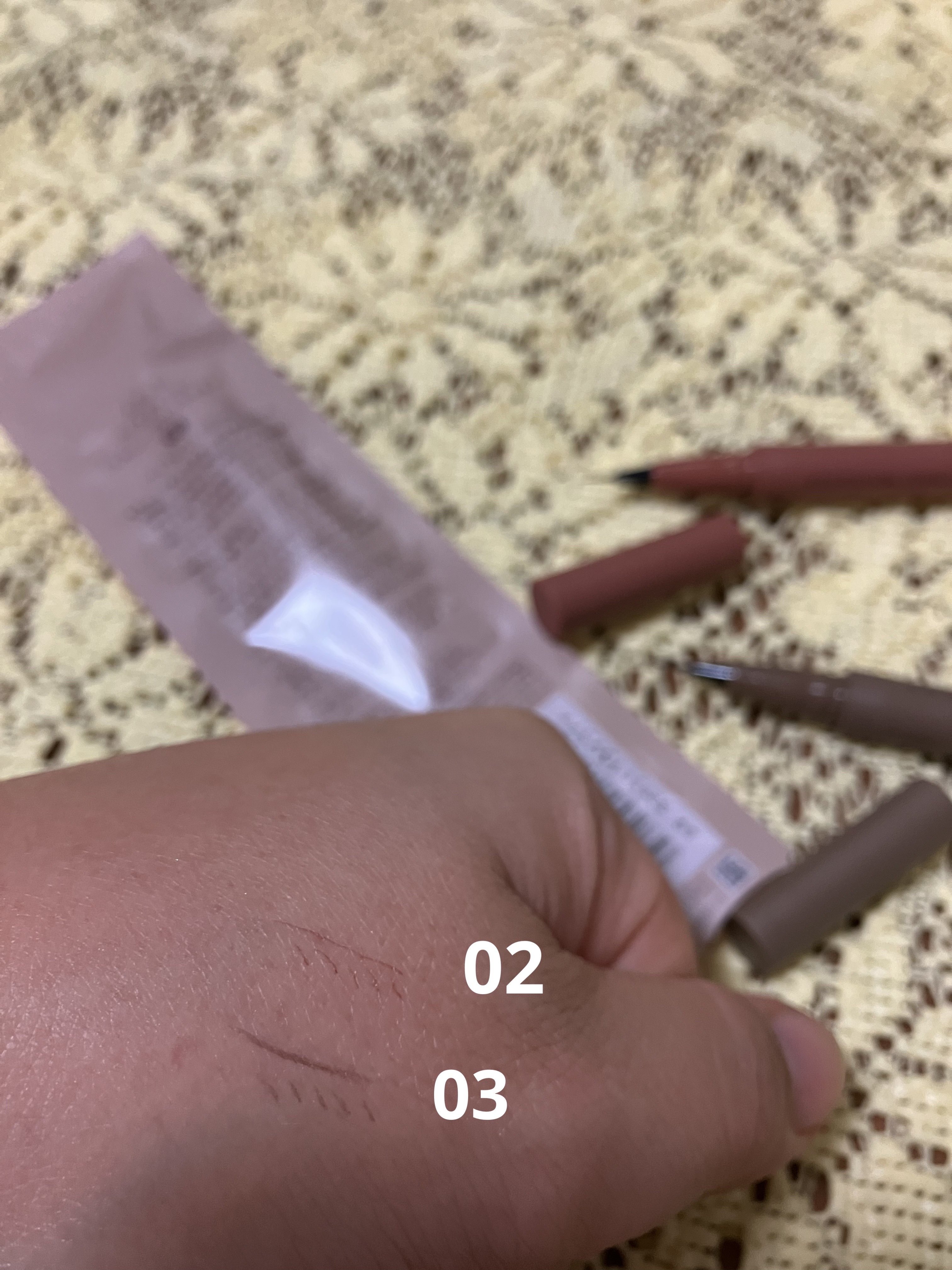 エテュセ アイエディション(スキニーブロウライナー)/ettusais/リキッドアイブロウを使ったクチコミ（2枚目）